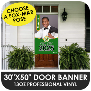Choose a Fox-Mar Pose - Door Banner